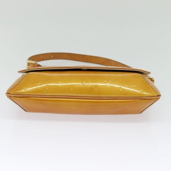 Authentic LOUIS VUITTON Monogram Vernis Thompson Street Bag Beige M91301 LV - Picture 12 of 16